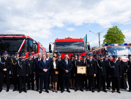 Otwarcie strażnicy oraz przekazanie sprzętu dla OSP w Janikowie (zdjęcia)