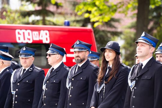 Otwarcie strażnicy oraz przekazanie sprzętu dla OSP w Janikowie (zdjęcia)