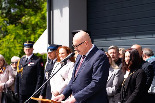 Otwarcie strażnicy oraz przekazanie sprzętu dla OSP w Janikowie (zdjęcia)