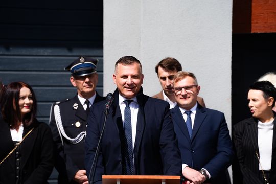 Otwarcie strażnicy oraz przekazanie sprzętu dla OSP w Janikowie (zdjęcia)