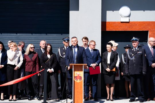 Otwarcie strażnicy oraz przekazanie sprzętu dla OSP w Janikowie (zdjęcia)