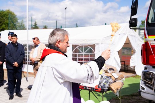 Otwarcie strażnicy oraz przekazanie sprzętu dla OSP w Janikowie (zdjęcia)