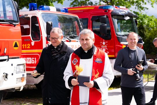 Otwarcie strażnicy oraz przekazanie sprzętu dla OSP w Janikowie (zdjęcia)