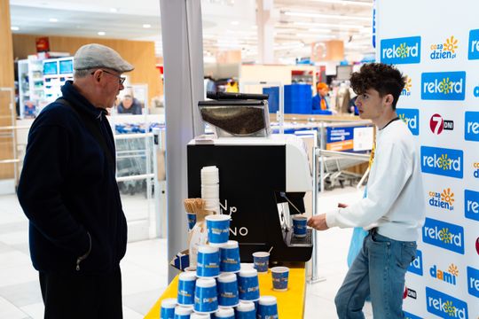 Rekordowa kawa w E.Leclerc (zdjęcia)