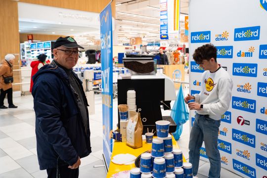 Rekordowa kawa w E.Leclerc (zdjęcia)