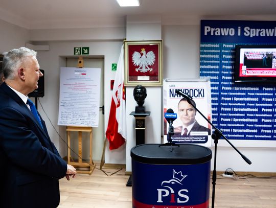 Wieczór wyborczy PiS (zdjęcia)
