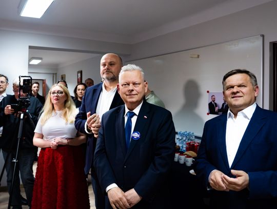 Wieczór wyborczy PiS (zdjęcia)