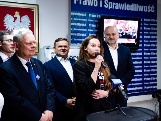 Wieczór wyborczy PiS (zdjęcia)