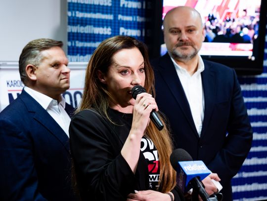 Wieczór wyborczy PiS (zdjęcia)