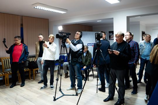 Wieczór wyborczy PiS (zdjęcia)
