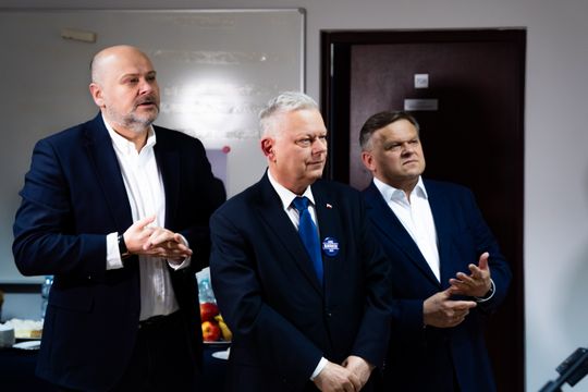 Wieczór wyborczy PiS (zdjęcia)