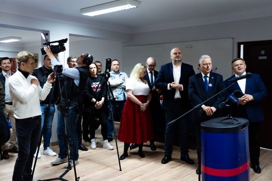 Wieczór wyborczy PiS (zdjęcia)