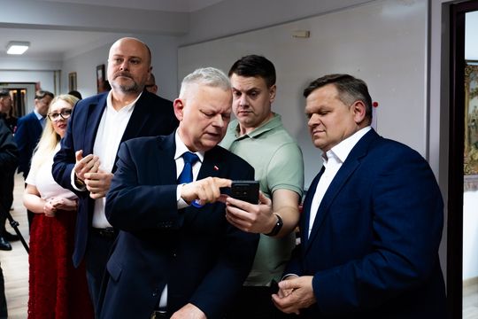 Wieczór wyborczy PiS (zdjęcia)