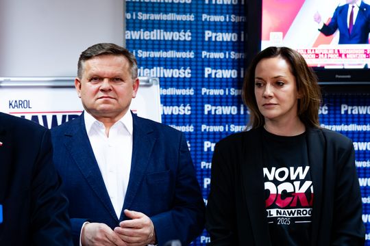 Wieczór wyborczy PiS (zdjęcia)