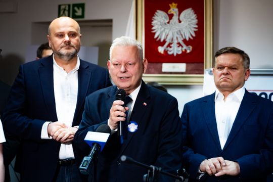 Wieczór wyborczy PiS (zdjęcia)