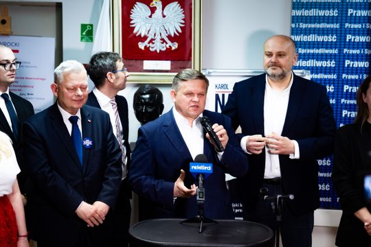 Wieczór wyborczy PiS (zdjęcia)