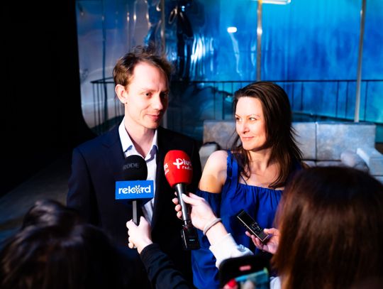 Próba medialna spektaklu "Miejsca Miłosierdzia" w reżyserii Małgorzaty Potockiej (zdjęcia)