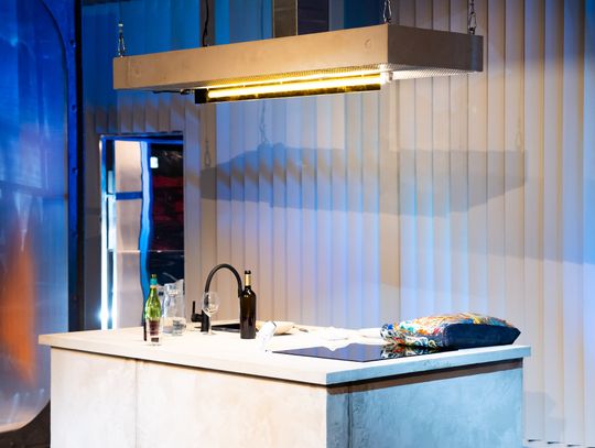 Próba medialna spektaklu "Miejsca Miłosierdzia" w reżyserii Małgorzaty Potockiej (zdjęcia)