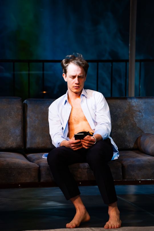 Próba medialna spektaklu "Miejsca Miłosierdzia" w reżyserii Małgorzaty Potockiej (zdjęcia)