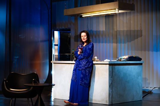 Próba medialna spektaklu "Miejsca Miłosierdzia" w reżyserii Małgorzaty Potockiej (zdjęcia)