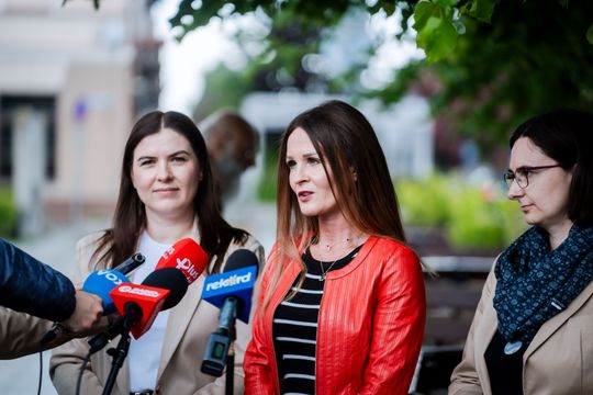 Spacery edukacyjne z przewodnikiem dla klas VI - konferencja (zdjęcia)
