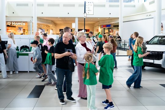 Spotkanie piłkarzy Radomiaka z kibicami w Galerii Słonecznej (zdjęcia)