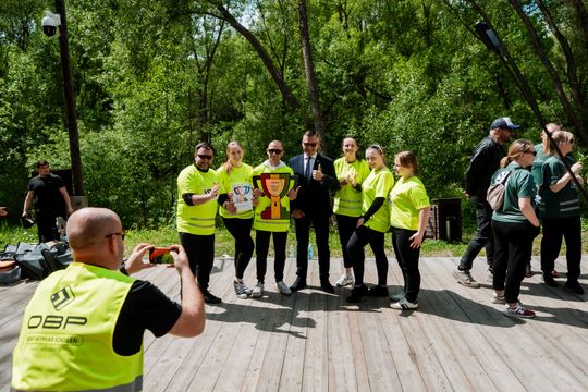 Wręczenie pucharów Mistrzostwa Pierwszej Pomocy (zdjęcia)