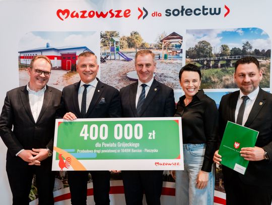 Popisanie umów w ramach programu Mazowsze dla Sołectw (zdjęcia)