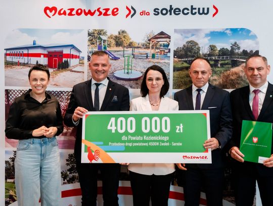 Popisanie umów w ramach programu Mazowsze dla Sołectw (zdjęcia)