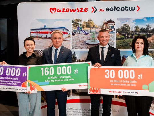 Popisanie umów w ramach programu Mazowsze dla Sołectw (zdjęcia)