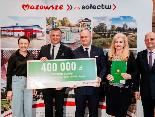 Popisanie umów w ramach programu Mazowsze dla Sołectw (zdjęcia)