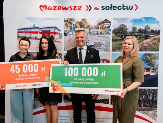 Popisanie umów w ramach programu Mazowsze dla Sołectw (zdjęcia)