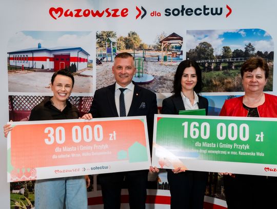 Popisanie umów w ramach programu Mazowsze dla Sołectw (zdjęcia)