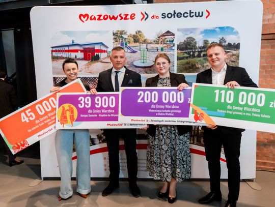 Popisanie umów w ramach programu Mazowsze dla Sołectw (zdjęcia)