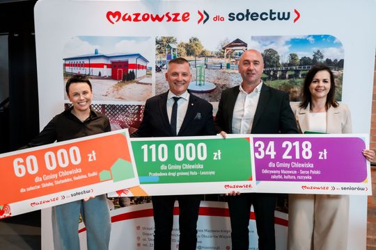 Popisanie umów w ramach programu Mazowsze dla Sołectw (zdjęcia)