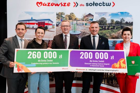 Popisanie umów w ramach programu Mazowsze dla Sołectw (zdjęcia)