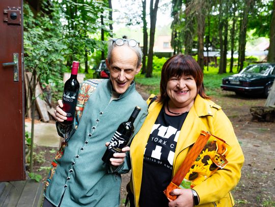 Wernisaż wystawy Michała Budzisza pt. " Trzy po trzy..." w Galerii pod Aniołem (zdjęcia)