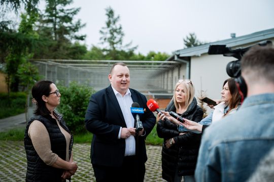 Schronisku dla Bezdomnych Zwierząt - konferencja (zdjęcia)