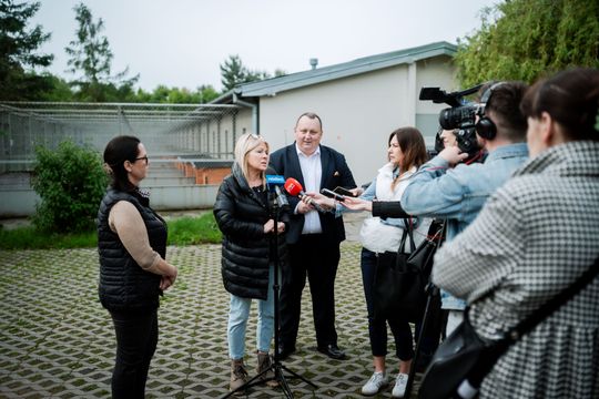 Schronisku dla Bezdomnych Zwierząt - konferencja (zdjęcia)