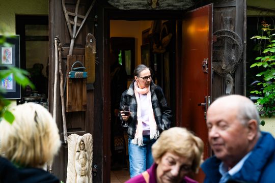 Wernisaż wystawy Michała Budzisza pt. " Trzy po trzy..." w Galerii pod Aniołem (zdjęcia)