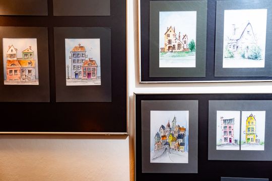 Wernisaż wystawy Michała Budzisza pt. " Trzy po trzy..." w Galerii pod Aniołem (zdjęcia) Wernisaż wystawy Michała Budzisza pt. " Trzy po trzy..." w Galerii pod Aniołem (zdjęcia)