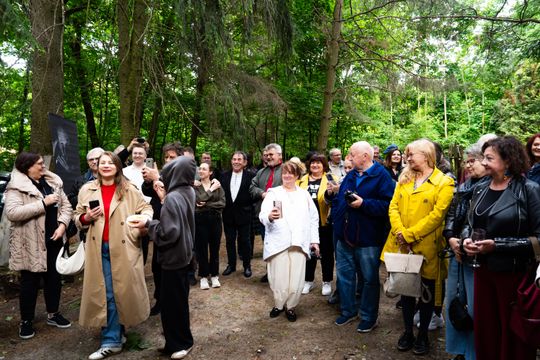 Wernisaż wystawy Michała Budzisza pt. " Trzy po trzy..." w Galerii pod Aniołem (zdjęcia)
