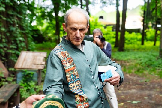 Wernisaż wystawy Michała Budzisza pt. " Trzy po trzy..." w Galerii pod Aniołem (zdjęcia)