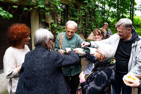 Wernisaż wystawy Michała Budzisza pt. " Trzy po trzy..." w Galerii pod Aniołem (zdjęcia)