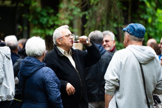 Wernisaż wystawy Michała Budzisza pt. " Trzy po trzy..." w Galerii pod Aniołem (zdjęcia)