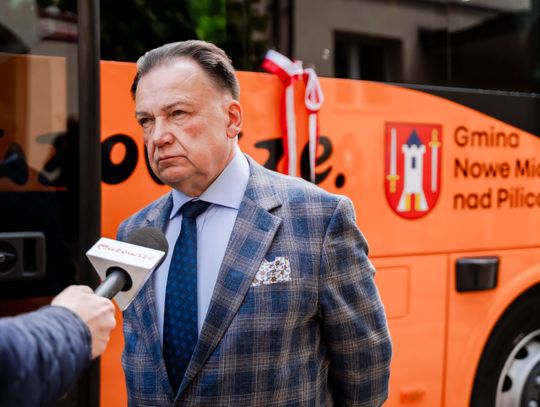 "Autobusy dla mazowieckich szkół"  - Nowe Miasto Nad Pilicą (zdjęcia)