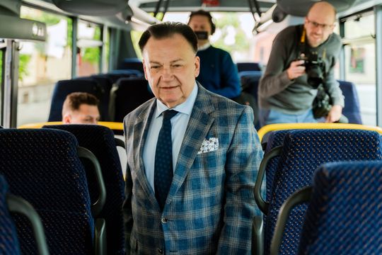 "Autobusy dla mazowieckich szkół"  - Nowe Miasto Nad Pilicą (zdjęcia)