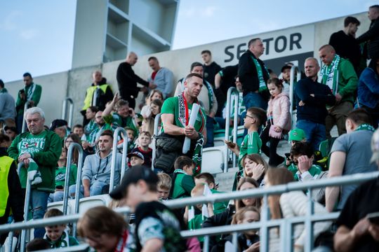 Kibice na meczu Radomiak Radom - Motor Lublin (zdjęcia)