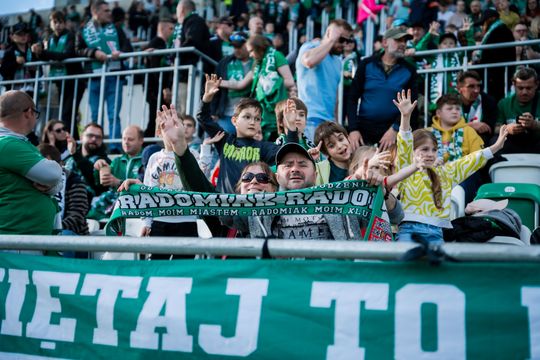 Kibice na meczu Radomiak Radom - Motor Lublin (zdjęcia)