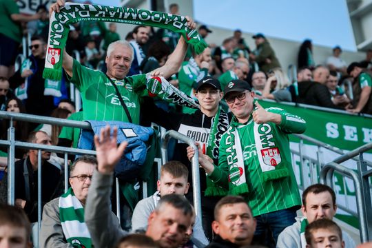 Kibice na meczu Radomiak Radom - Motor Lublin (zdjęcia)